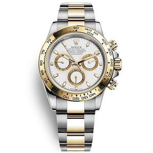 Rolex Cosmograph Daytona Oyster, 40 mm, acier Oystersteel et or jaune
