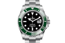 Charger l&#39;image dans la galerie, Rolex- Submariner Date 41 Acier inoxydable / Noir / Vert Cerachrom