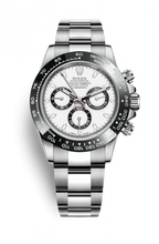 Charger l&#39;image dans la galerie, Rolex Cosmograph Daytona Acier / Cerachrom / Blanc