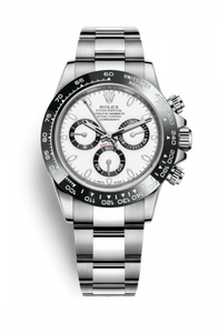 Rolex Cosmograph Daytona Acier / Cerachrom / Blanc