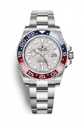 ROLEX GMT-Master II Or blanc / BLRO / Météorite 126719BLRO-0002