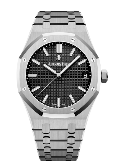 Audemars Piguet Royal Oak 15300 en acier inoxydable / noir