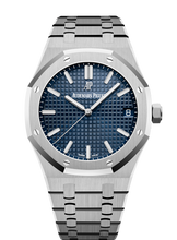 Charger l&#39;image dans la galerie, Audemars Piguet Royal Oak Extra-Thin Stainless Steel / Blue