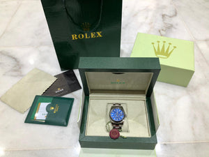 Rolex Sky-Dweller Stainless Steel / White Gold / Blue