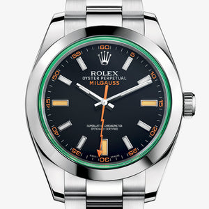 Rolex Milgauss GV Stainless Steel / Black 116400gv-0001