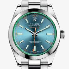 Charger l&#39;image dans la galerie, Rolex Milgauss GV Acier Inoxydable / Z-Bleu 116400gv-0002