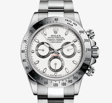 Charger l&#39;image dans la galerie, Rolex Cosmograph Daytona Acier / Blanc