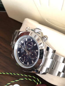 Rolex Cosmograph Daytona White Gold / Blue