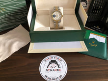 Charger l&#39;image dans la galerie, Rolex Datejust 36 Stainless Steel / Yellow Gold / Fluted / Silver Computer / Jubilee