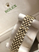 Charger l&#39;image dans la galerie, Rolex Datejust 36 Yellow Gold Fluted / Jubilee / Black Computer