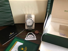 Charger l&#39;image dans la galerie, Rolex Datejust 41 Acier Inoxydable Cannelé / Jubilé / Blanc 126334-0010