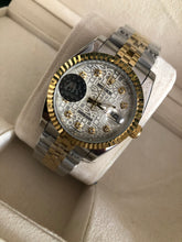 Charger l&#39;image dans la galerie, Rolex Datejust 36 Stainless Steel / Yellow Gold / Fluted / Silver Computer / Jubilee