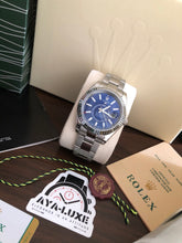 Charger l&#39;image dans la galerie, Rolex Sky-Dweller Stainless Steel / White Gold / Blue