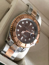 Charger l&#39;image dans la galerie, Rolex Yacht-Master 40 Rolesor Everose / Chocolat 116621-0001