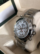 Charger l&#39;image dans la galerie, Rolex Cosmograph Daytona Acier / Blanc