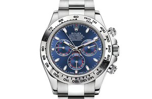 Rolex Cosmograph Daytona White Gold / Blue