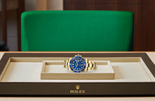 Charger l&#39;image dans la galerie, ROLEX Submariner Date Or Jaune / Bleu / Cerachrom 116618lb-0003