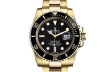 Charger l&#39;image dans la galerie, ROLEX Submariner Date Yellow Gold / Black / Cerachrom