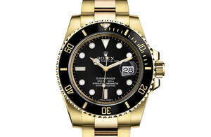 ROLEX Submariner Date Yellow Gold / Black / Cerachrom